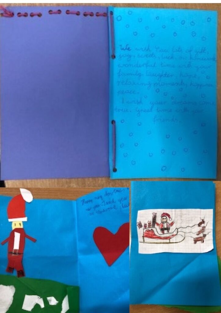 Christmas Greeting - kartki uczniów 4